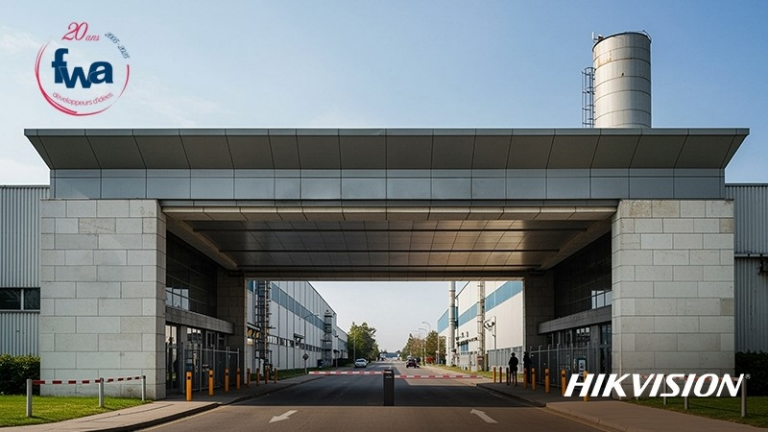 Hikvision partners with FWA to integrate its ANPR cameras into their logistics yard management solution, DuckTheLine
